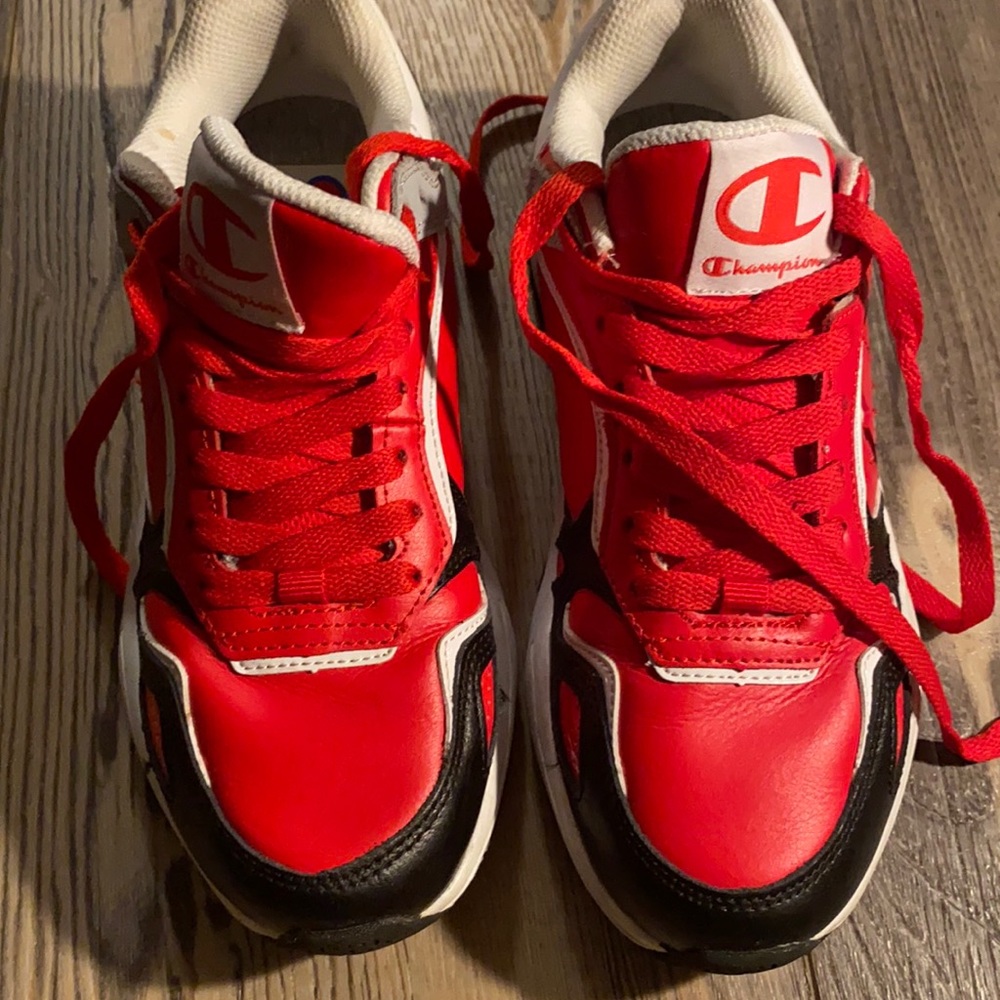 Champion Red Sneakers